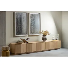 Woood Zuma Lowboard 200 cm Braun Holz