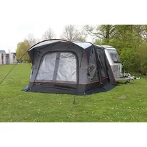 Eurotrail Palermo Air Vorzelt 380 x 270 cm Anthrazit/Schwarz