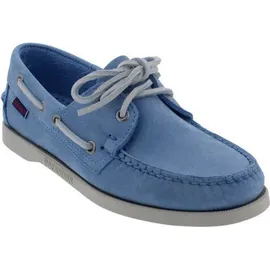 Sebago Docksides Portland Damen Hellblau 37
