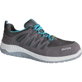 ELTEN Sicherheitsschuhe Maddie grey Low ESD S1PS, Damen, Textil, Stahlkappe, leicht, sportlich 39