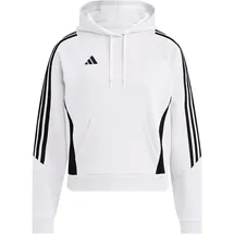 adidas Tiro 24 Hoodie Schwarz/Weiß L