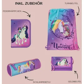 Undercover Clou 5-tlg. lila/türkis