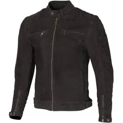 Merlin Torsten TFL D3O Motorrad Lederjacke, schwarz, Größe M für Männer