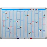 Relaxdays Whiteboard, Planer weiß