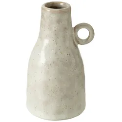 BOLTZE Vase Cecilie12 cm Steingut Beige S (Small)