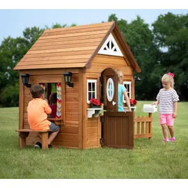 Backyard Discovery Spielhaus Aspen Holz Braun/Weiß