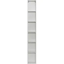 WELLTIME Hochschrank WELLTIME "Trento, Badmöbel, Badregal, Regal, Breite 25 cm", weiß, B:25cm H:180cm T:25cm, Schränke, Hochschrank, Standregal, Badezimmer-Regal, für viel Stauraum