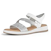 Gabor Sandalette Damen Silber 42,5
