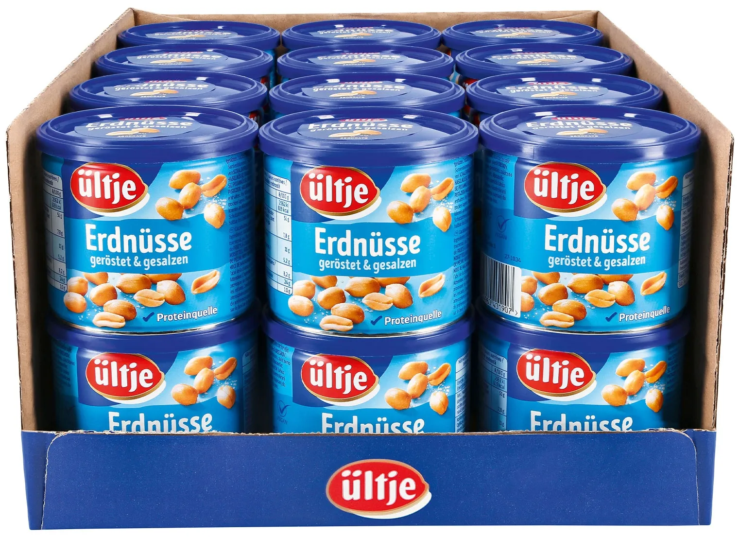 ültje Erdnüsse geröstet und gesalzen 180 g, 24er Pack