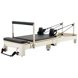 VEVOR Faltbare Pilates Reformer Pilates Maschine Heim-Fitnessstudio Aluminium