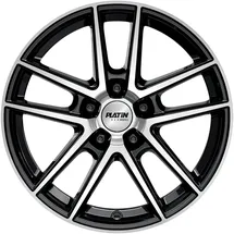 Platin P73 8,0 x 19 5 x 112 ET38 Schwarz