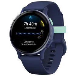 Garmin 010-02862-12 Vivoactive 5 Fitness Smartwatch Kapitänsblau/Metallic
