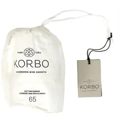Korbo - Laundry Bag 65, weiß