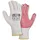 teXXor® Grobstrick-handschuhe Baumwolle/nylon, Beige/rote Noppen