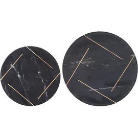 GUTMANN FACTORY Beistelltisch 2er Set ¦ grau