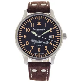Messerschmitt Fliegeruhr Automatik Leder 42 mm BF109E-3-A