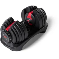 Bowflex SelectTech Kurzhantel verstellbar 2-24 kg schwarz/rot