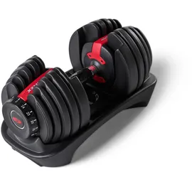 Bowflex SelectTech Kurzhantel verstellbar 2-24 kg schwarz/rot