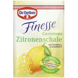 Dr.Oetker Finesse Geriebene Zitronenschale 3ST 18G