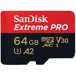 SanDisk Extreme Pro 64GB microSDXC 200MB/s UHS-I