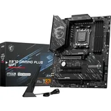 MSI X870 Gaming Plus WiFi Mainboard, ATX - Unterstützt AMD Ryzen 9000/8000/7000 Prozessoren, AM5-14+2+1 Duet Rail System, DDR5 8200+MT/s (OC), PCIe 5.0 x16 & 4.0 x16, M.2 Gen5, Wi-Fi 7, 5G LAN