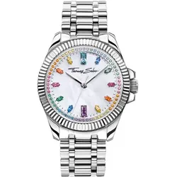 Thomas Sabo  Uhr WA0394-201-201  in Silbern, Einheitsgrösse