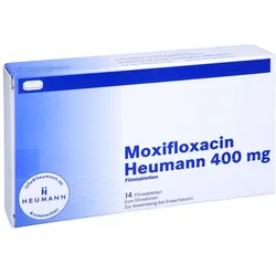 MOXIFLOXACIN Heumann 400 mg Filmtabletten 14 St