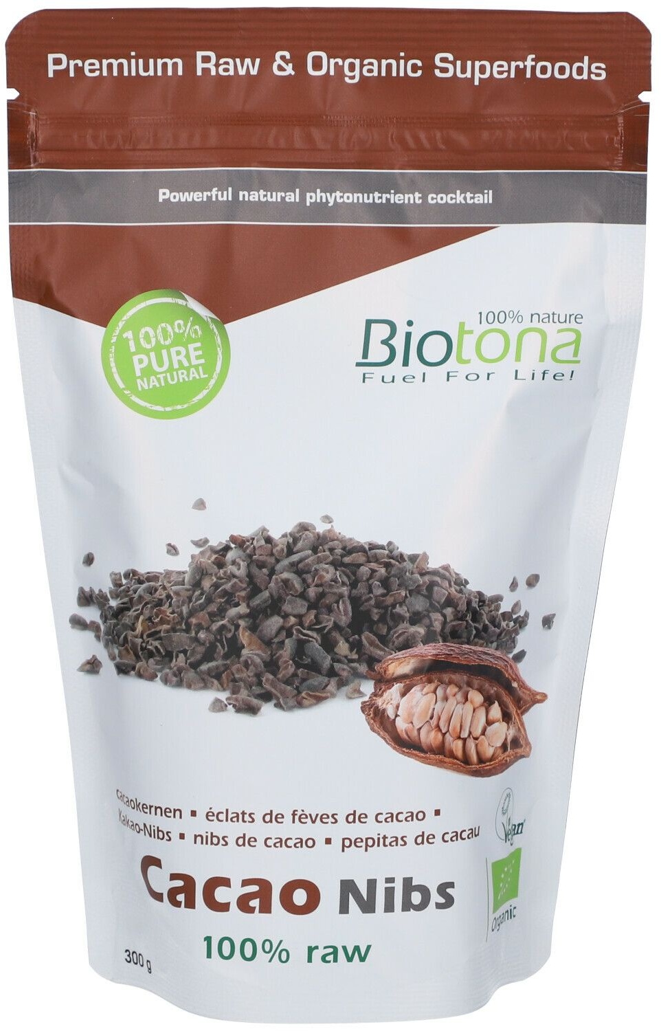 Biotona Bio Cœurs De Cacao 300 g Graines
