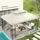 Outsunny Ersatzdach für Metallpavillon 3 x 4 m Weiß