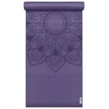 Yogistar Yogamatte Basic Art Collection Harmonic Mandala aubergine