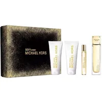 Michael Kors Sexy Amber Eau de Parfum 100 ml + Eau de Parfum 10 ml + Body Lotion 100 ml + Shower Gel 100 ml Geschenkset