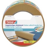 Tesa universal 56172 doppelseitiges Klebeband 50,0 mm x 25,0 m, 1 Rolle