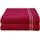 SCHIESSER Skyline Color Duschtuch 2 x 70 x 140 cm rot