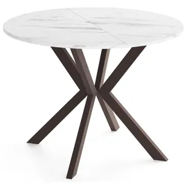 WFL GROUP Valio Ø 130 cm weiß