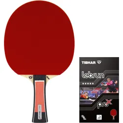 Tischtennisschläger Vereinssport 5 Schichten - Tibhar Lebrun Pro X 5* ITTF Konkav