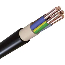 Lapp 15500823 Erdkabel NYY-J 5 x 10 mm2 Schwarz Meterware