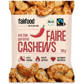 fairfood Freiburger Cashews Chili geröstet bio 50g