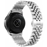 Strap-it Fossil Gen 5 Armband Stahl für Fossil Gen 5 - Silber - Butterfly-Verschluss