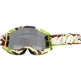 100% Strata 2 War Camo Mirror Silver Lens