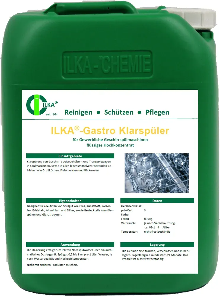 ILKA - Gastro Klarspüler - 10ltr