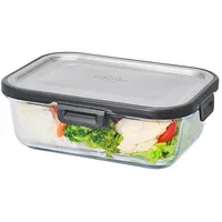 SILBERTHAL Frischhaltedose Glas 1L- mit Deckel - Luftdicht - Auch als Set erhältlich