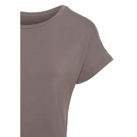 VIVANCE Kurzarmshirt Braun 36/38