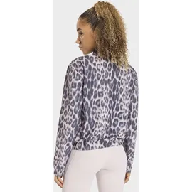 adidas Rollkragenpullover Leopard Lila L