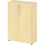 Hammerbacher Aktenschrank ahorn 2 Fachböden 80,0 x 33,0 x 114,4 cm