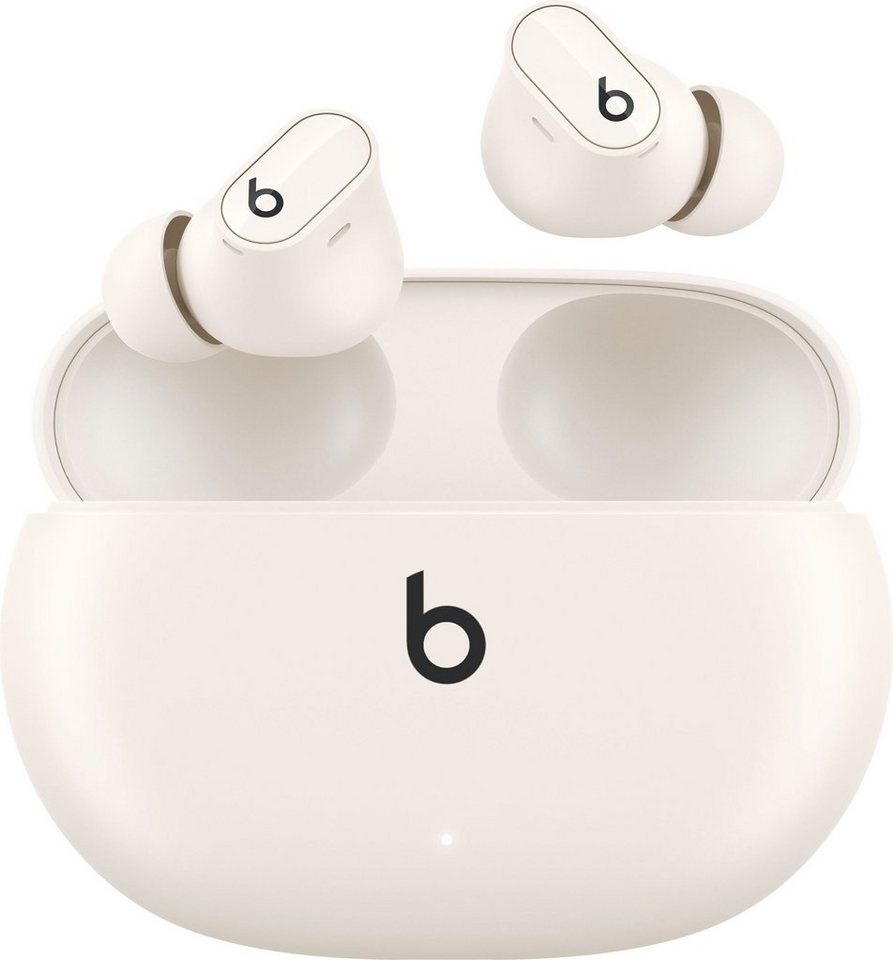 Beats by Dr. Dre Studio Buds + wireless In-Ear-Kopfhörer (Active Noise Cancelling (ANC), Sprachsteuerung, kompatibel mit Siri, Siri, Bluetooth) weiß