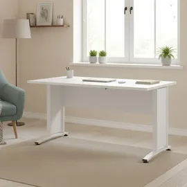 Dmora Eckschreibtisch Marcerre Weiß