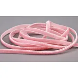 Samtband Puderrosa (623) 1 m x 5 mm METERWARE Dekoband Velour einseitig Samt festkantig zum nähen dekorieren