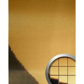 WallFace Wandpaneel Wallface 27374 Gold 1 St. 98 x 98 x 0,12 cm