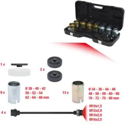 KS Tools Druck- und Zughülsen Satz, 37-tlg.