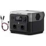 Ecoflow EF ECOFLOW RIVER 2 MAX mit XT60 Kabel 3.5M 512Wh Tragbare Powerstation Powerstation EcoFlow River 2 Max mit XT60 Kabel EcoFlow RIVER 2 Max mit XT60 Kabel 160000 mAh (220-240 V)